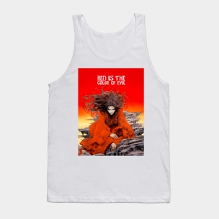 Halloween Red: Red is the Color of Evil Tank Top